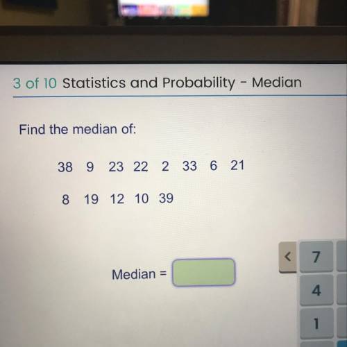 What is the median? My math teacher doesn’t teach!!!