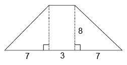 What is the area of this trapezoid? Enter your answer in the box.