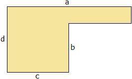 Please help!  If a = 36 ft, b = 15 ft, c = 18 ft, and d = 19 ft, what is the area? A. 88 ft2 B. 414