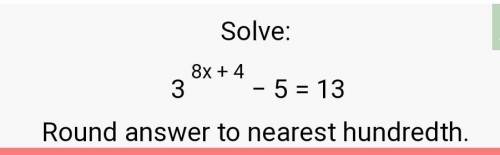 Solve and round to nearest hundredth please.