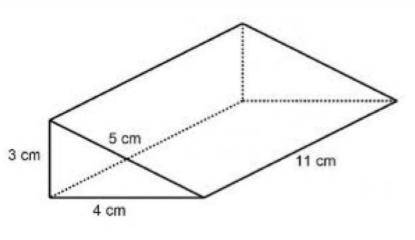 I'VE BEEN STUCK ON THIS FOREVER! Find the lateral and total surface area of this triangular prism.