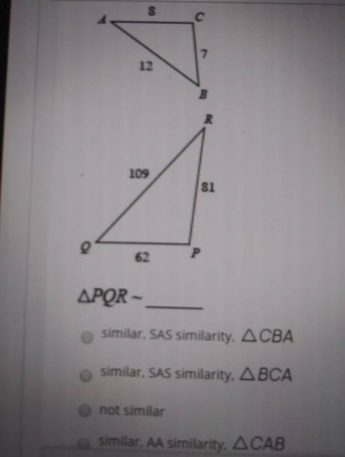 State of the triangles in each pair are similar. If so State how you know whether they are similar a