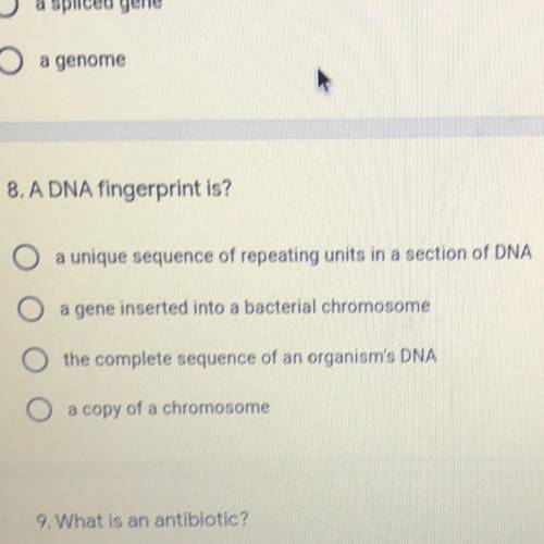 A DNA finger print is ?