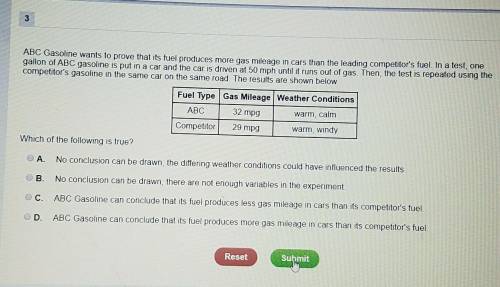 ABC Gasoline wants to prove that its fuel produces more gas mileage in cars than the leading competi