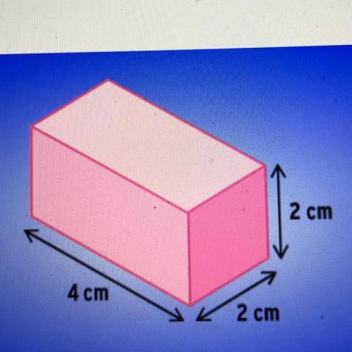 Calculate the surface area of this box
