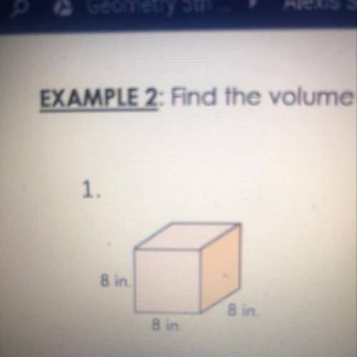 Find the volume. Helppppppp