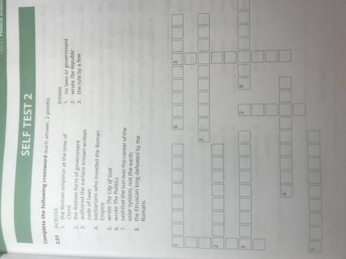 Can someone help with this crossword puzzle?