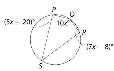 15.2- What is the value of x? 15.2- ^ Using the answer from the previous question, what is the measu