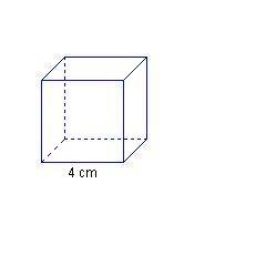 Which correctly describes a cross section of the cube below? Check all that apply. A cube with 4 cen