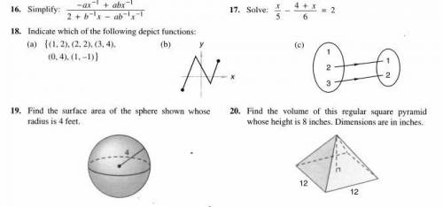 Help I'll mark brainliest! All work must be shown