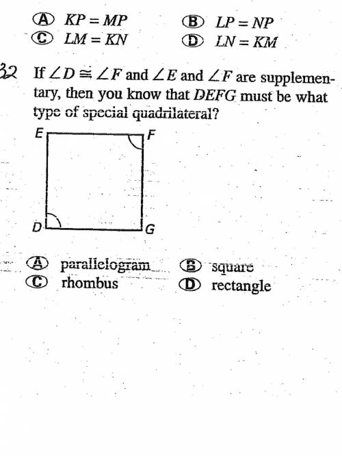 PLEASE HELP QUESTION 32