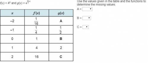Calculating Values with Fractional Exponents (see table!!!) 12 PTS