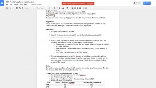 Can someone help me on 3.05 science (flvs) Ill give brain-list start at