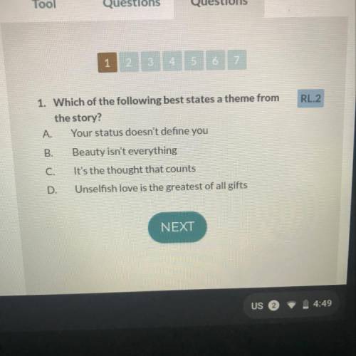 What the correct answer