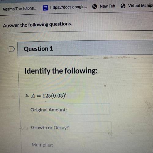 What is the answer to this