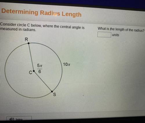 What is the length of the Radius? Blank units