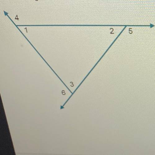 Examine the diagram. It is not drawn to scale. In the diagram shown, mZ1 = 30° and m25 = 120'. What