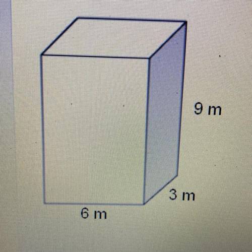 What is the surface area of this right rectangular prism? Enter your answer as a number only; no uni