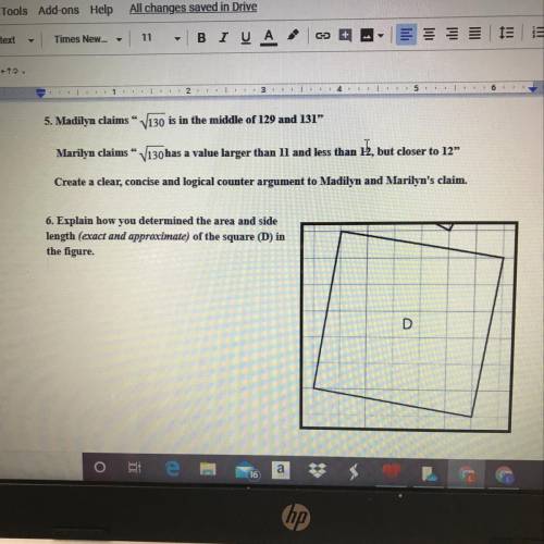 Help !! What’s the area and side length