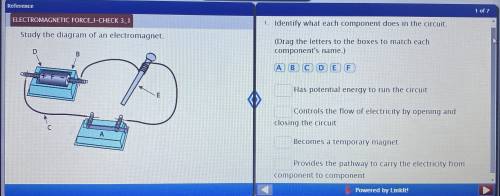 Identify what each component does in the circuit