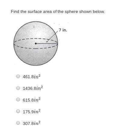 A snowball has a radius of 7cm. What is the volume of the snowball?