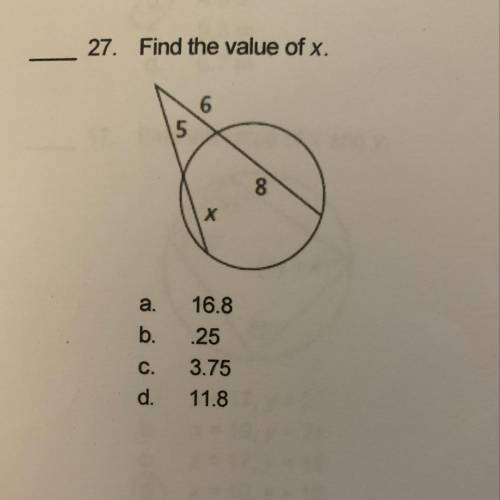 Can some one help me with 27?
