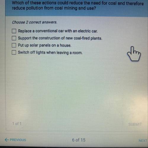 Which Of These Action Could Reduce The Need For Coal And Therefore Reduce Pollution From Coal Mining