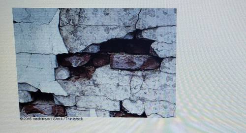 Create a hypothesis relating to the cause of the cracks seen in the image below. Be sure to justify