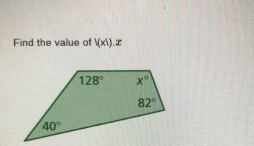 Find the value of \(x\).x