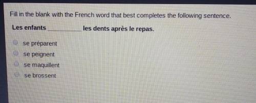 Les enfants ???????les dents après le repas.se préparentse peignentse maquillentse brossent