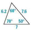 Classify the triangle by its angles and by its sides.