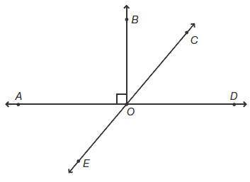 Which angle is complementary to ?