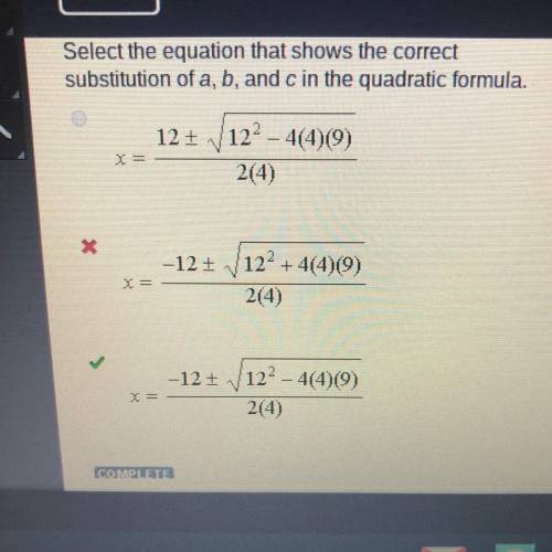 Simplify the expression to solve the equation x=___ .