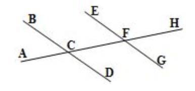 ∠FCD and ∠___ are alternate interior angles.