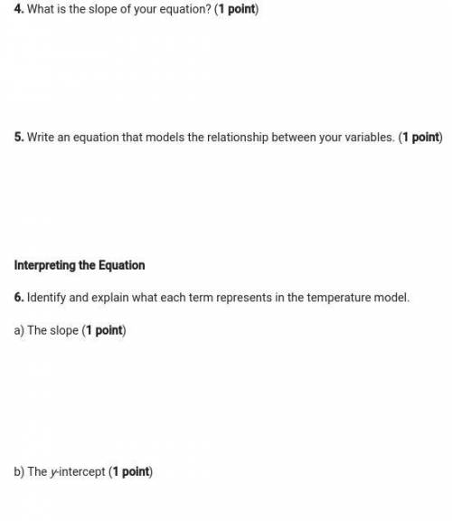 4.2.4Practice:Modeling: Slope-Intercept Equation of a Line