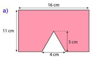 Find the area of the composite shape...