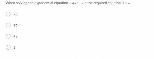 WILL MARK BRAINLIEST Exponential Equation