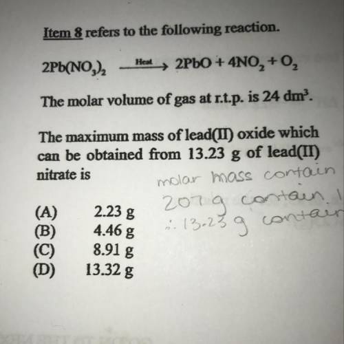 How to calculate this ? 
Do you use the molar mass and multiply it by the mass given ?