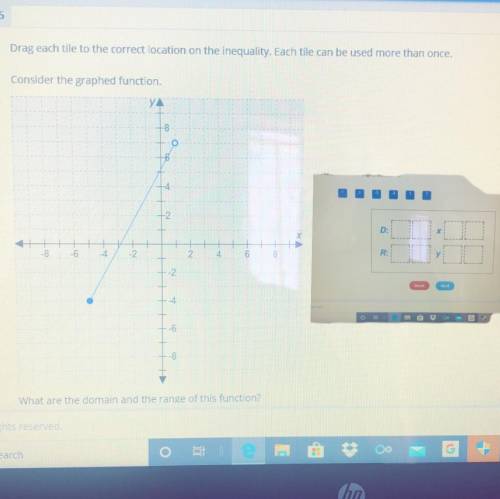 Drag each tile to the correct location on the inequality. Each tile can be used more than once.

C