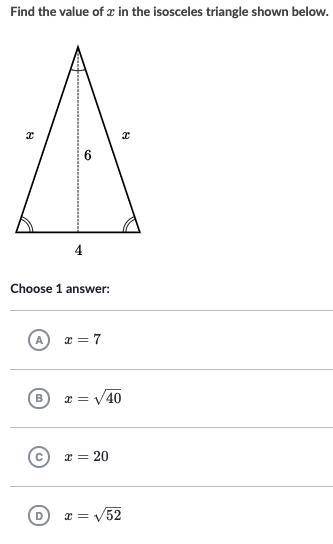 I need help. Can u help me solve for x?