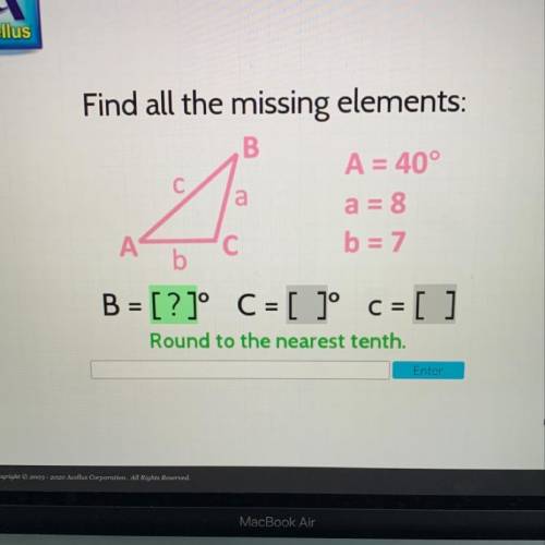 PLS HELP :Find all the missing elements: