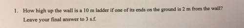 How to solve this Pythagoras’