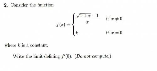 Math-Limits and Derivative. Could anybody help me,please ?