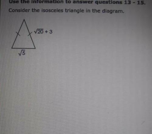 Find the perimeter of the triangle? what does 2 represent in the triangle?