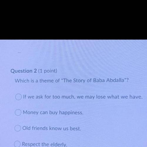 Which is a theme of The Story of Baba Abdalla