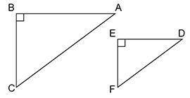 Which of the following is true about these similar triangles dilated by scale factor r? Question 15