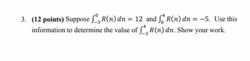 I need help with this integral question! It is short and easy if you know what you're doing. Due in