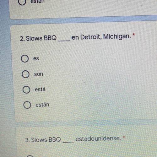 2. Slows BBQ
en Detroit, Michigan. *
es
son
está
están