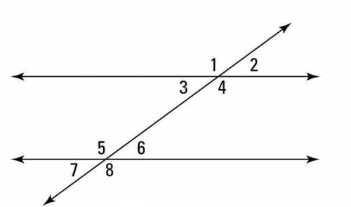 If ∠7 = -7x2 + 6y + 5, m∠4 = -9x + 3x3 - 4y, and m∠5 = 6y°, find the sum of ∠6 and ∠1. Accurate to