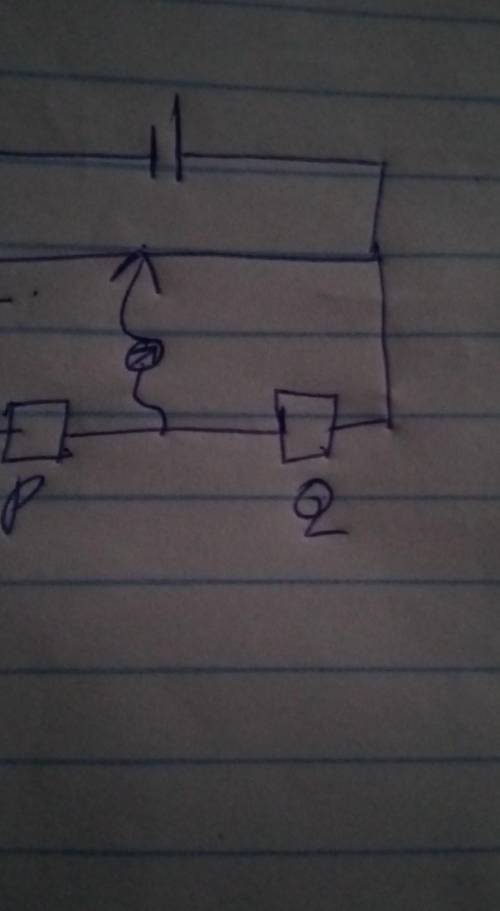 diagram below shows a simple meter-bridge circuits.Resistors p and q have values of 5 ohm and 3 ohm